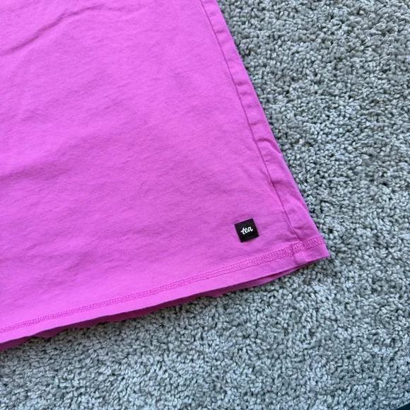 Girl's Tea Collection Fuchsia Pink 100% Cotton Tank Top Size 12 - Picture 5 of 5